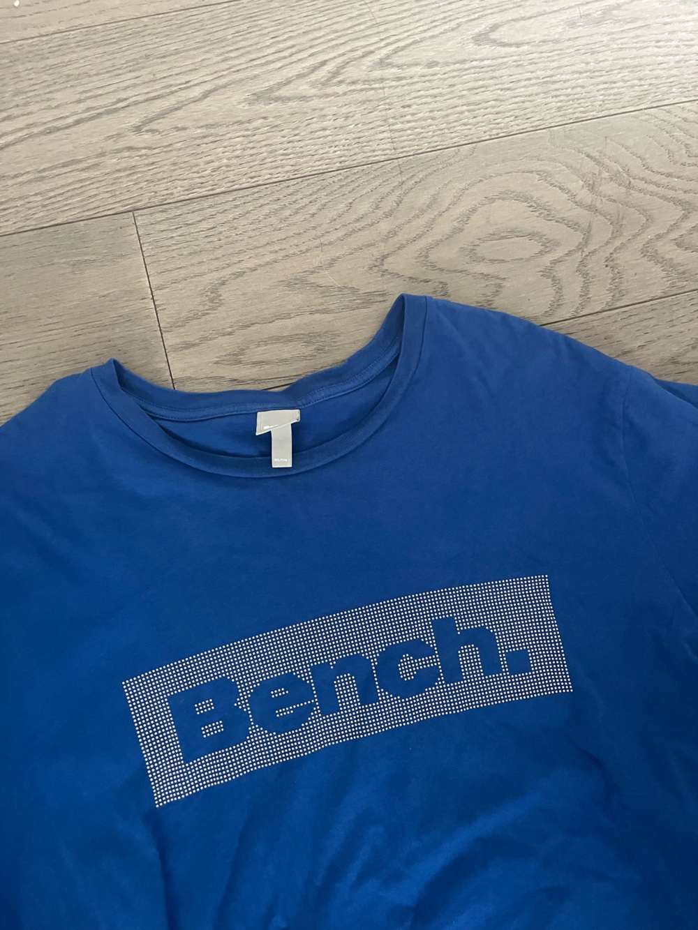 Bench Royal Blue Short Sleeve Tee with Studded Logo